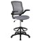 Flash Furniture Drafting Chair Dark Gray Mesh Drafting Chair, Mesh, Dark Gray BL-ZP-8805D-DKGY-GG - alternate 4